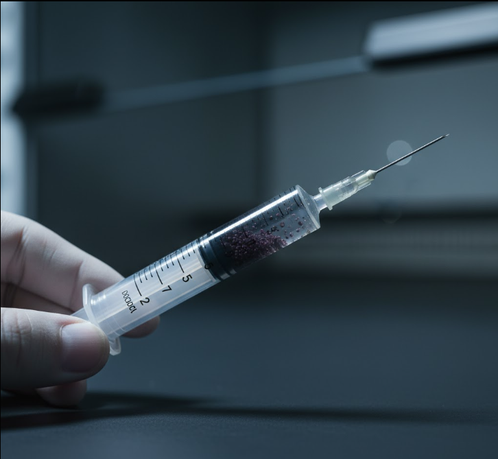 Jeringa de esporas DOCDOCO